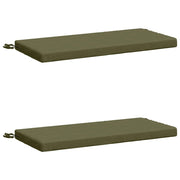 Cuscini per Panchina a 2 Pezzi SOEST 2 pz 100% Poliestere 948675