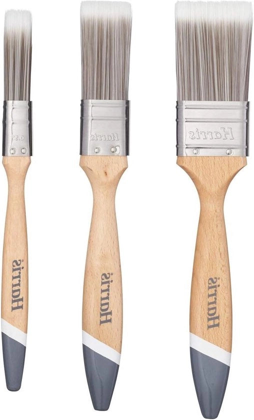 Set di pennelli per verniciare muri e soffitti - set di 3 - 05 pollici, 1 pollice, 1,5 pollici