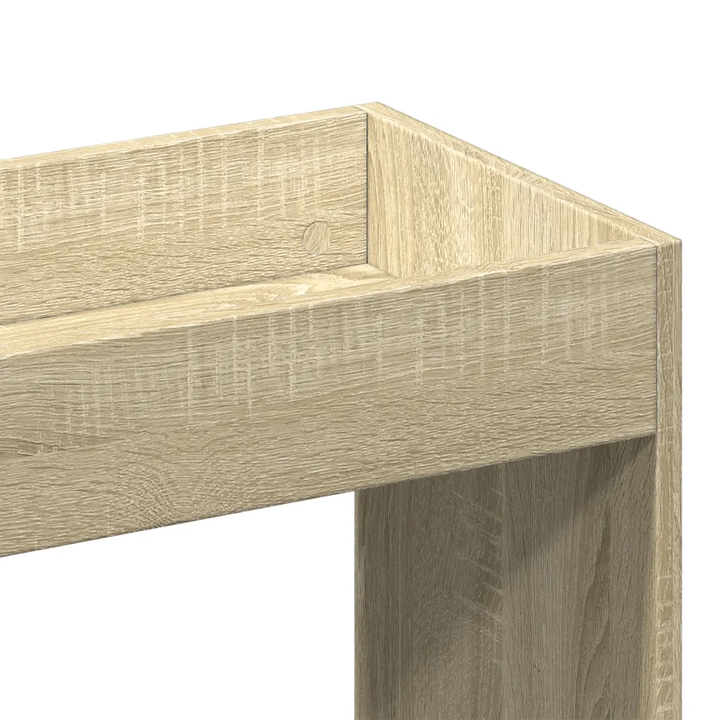 Credenza-Buffet-Armadio da cucina Rovere Sonoma 63x33x180 cm in Truciolato