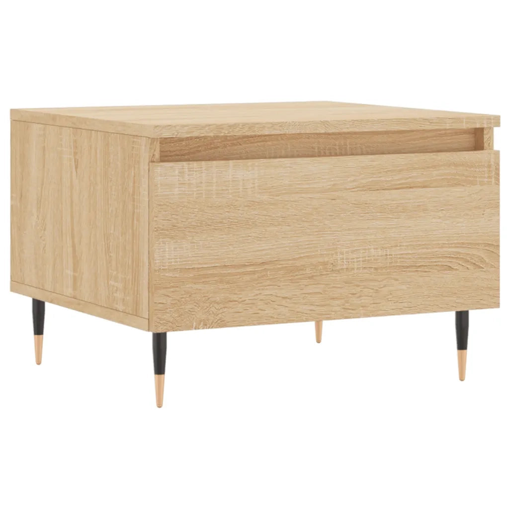 Tavolini Salotto 2pz Rovere Sonoma 50x46x35cm Legno Multistrato 830851