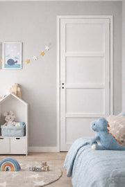 Blocco porta Tamera Tessuto bianco H204 x L83 Mano sinistra