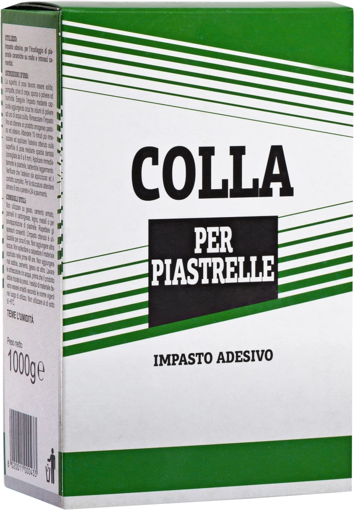 COLLA PER PIASTRELLE 1 kg - 12 pezzi