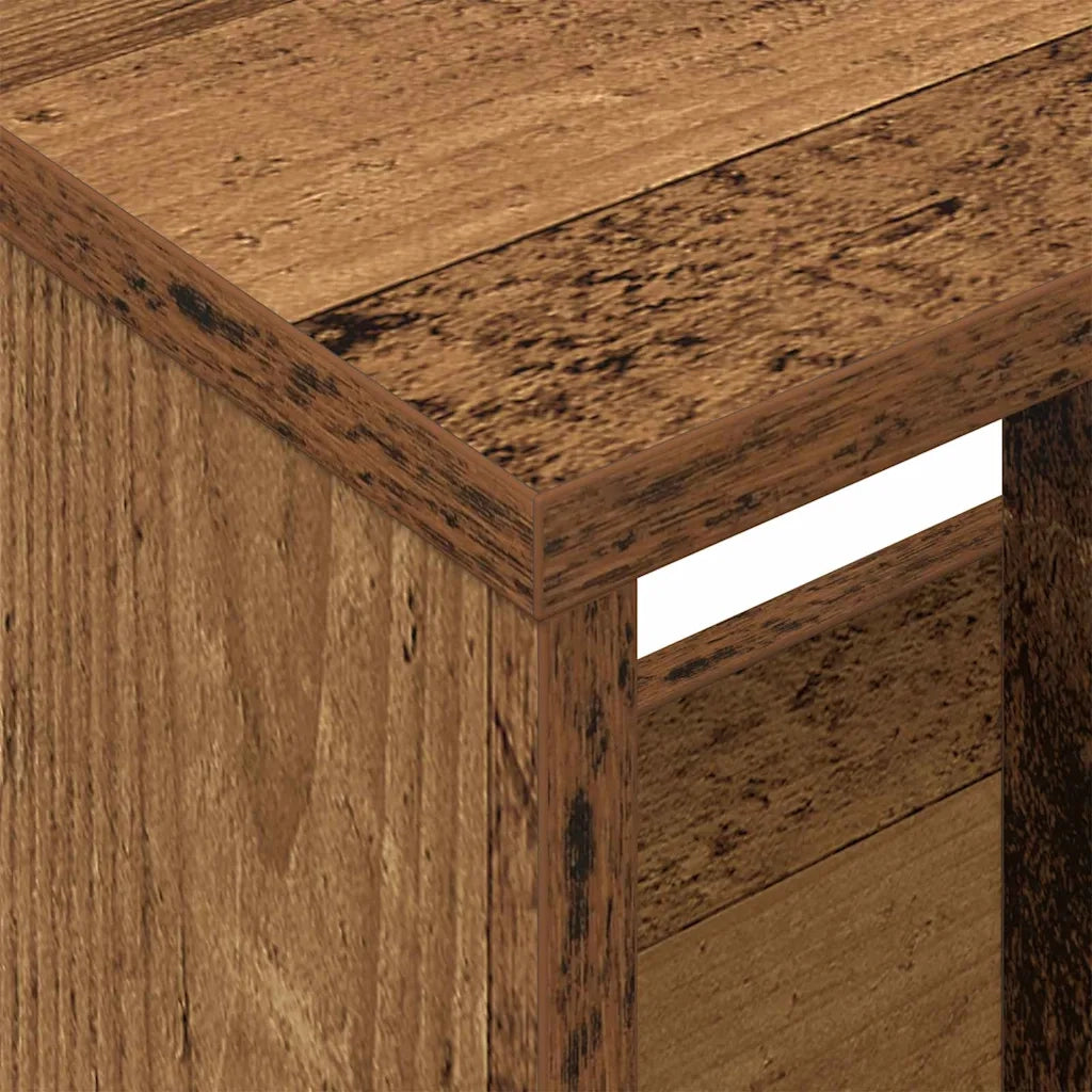 Scaffale per riviste Legno vecchio 102 x 30 x 45 cm CFW5127650