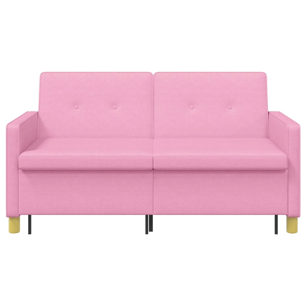 Divano Letto Estraibile Rosa Tessuto 42033350
