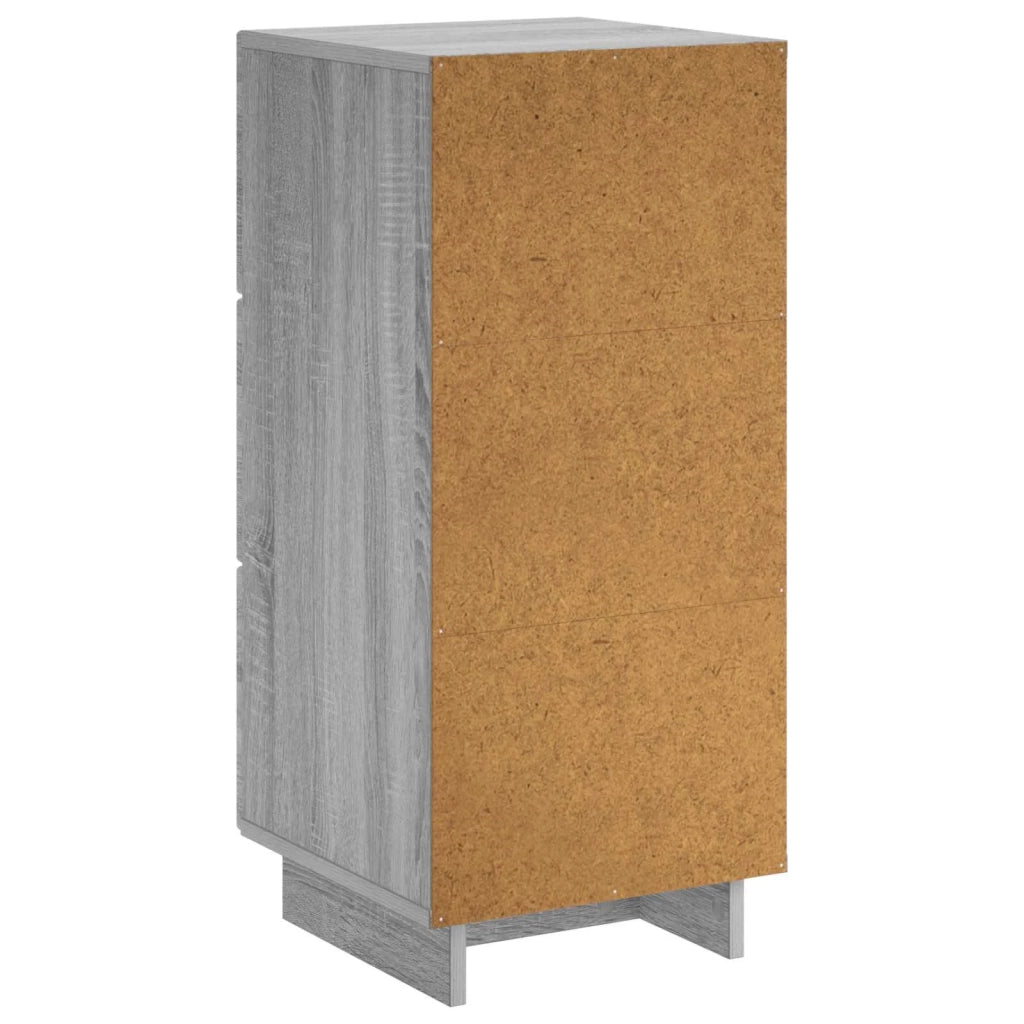 Credenza Sonoma grigio 33,5 x 34,5 x 75 cm Legno ingegnerizzato 8011519