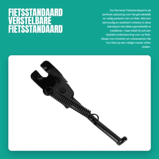 Sostegno per Bicicletta di Alta Qualità - Supporto per Biciclette - Bicicletta da Terra - Bicicletta da Parete - Adatto per Bambini - Facile da Installare - Sostegno per Bicicletta
