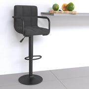 Sgabello da Bar Grigio Scuro in Tessuto cod mxl 66922