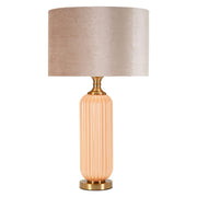 Fapa, Lampada da Tavolo Necessaria 1 Lampadina, Rosa Perlato