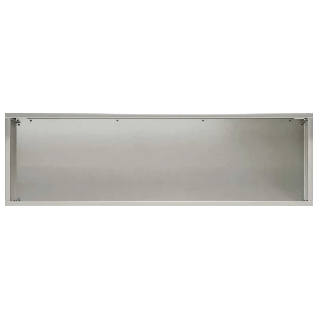 Vaso da giardino Argento 80 x 30 x 30 cm Acciaio Inox 8005212