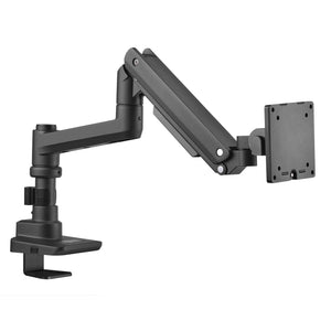 Braccio monitor da scrivania Supporto per schermi da 17 a 49" conforme a VESA, con molla a gas