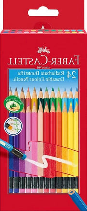 Set di pennelli a olio sfumabili in cartone con 24 pezzi - creazioni colorate