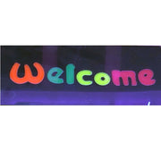 Trade Shop - Insegna Luminosa A Led Con Logo Scritta Welcome Per Locali Attività Commerciali -