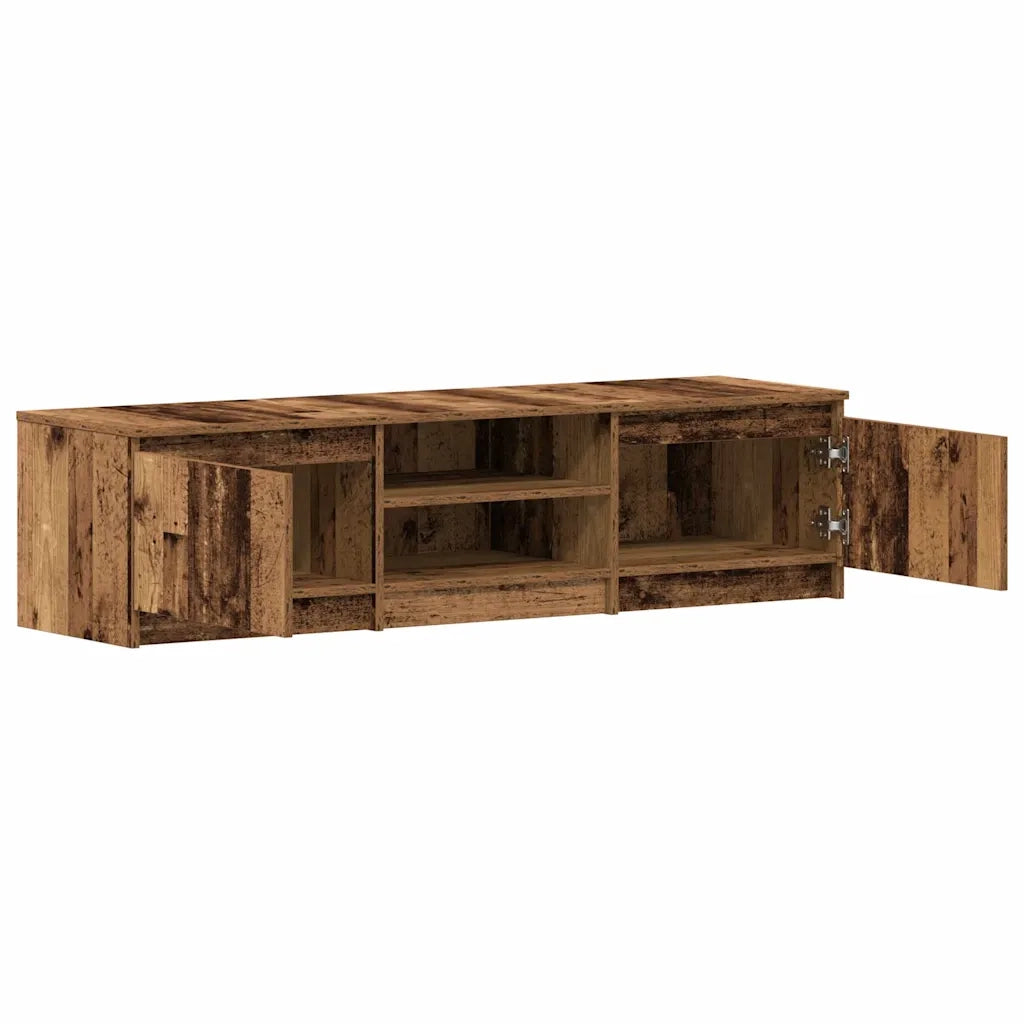 Mobile TV Legno Antico 140x40x36 cm in Legno Multistrato 861138