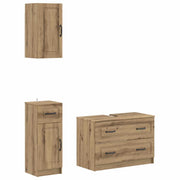 Set di armadietti da bagno in 3 pezzi UTRECHT 3417818