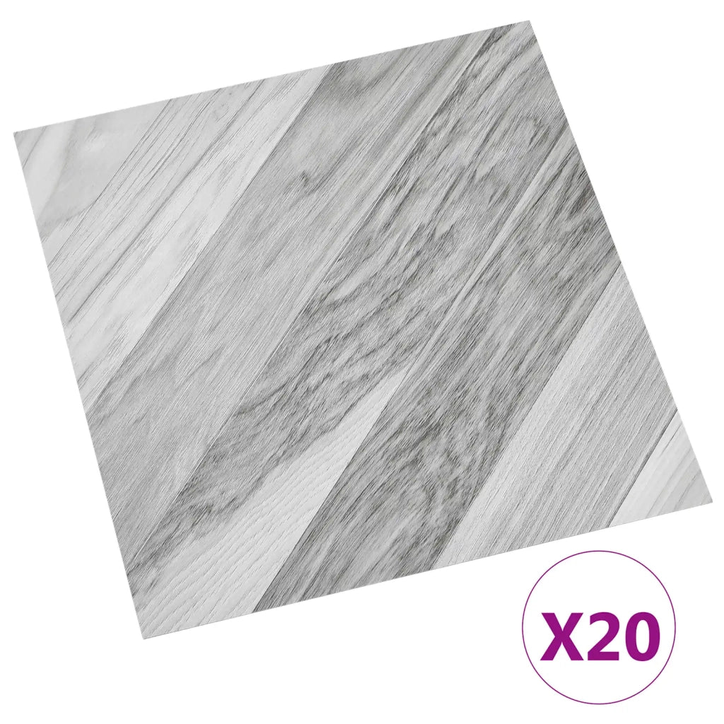 Plance per Pavimentazione Autoadesiva 30,5 x 30,5 cm 20 pz PVC CFW9914833