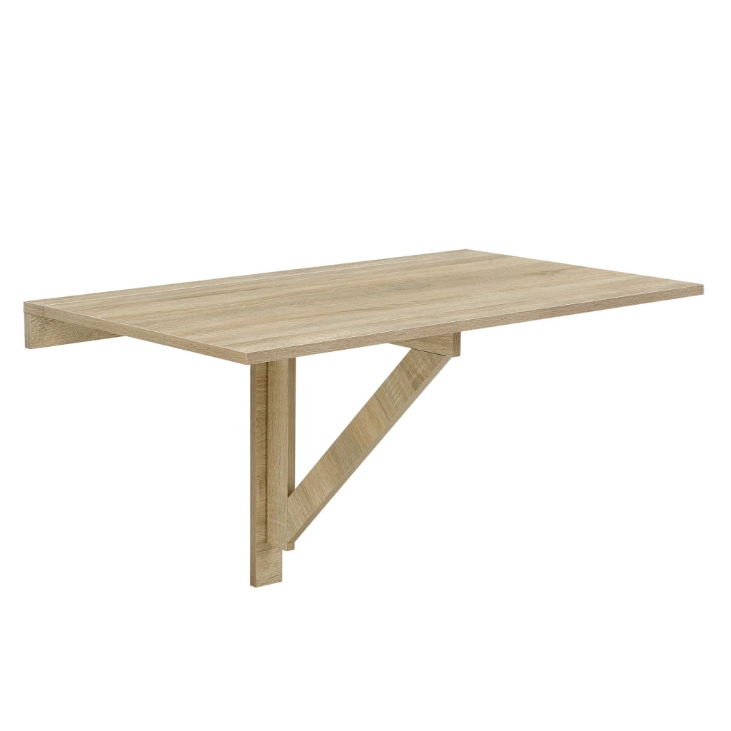 Tavolo da parete tavolo pieghevole tavolo pieghevole effetto faggio 100 x 60 x 58 cm melamina 03_0004354