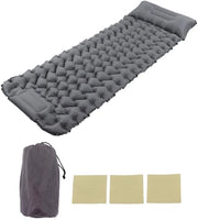Matrimoniale Soffietta Soffice e Leggera - 196 x 68 x 9 cm - Nylon Impermeabile - Pompa a Pedale Integrata - Resistente fino a 200 kg - Sostenibile e Resistente alle Scalfitture - Soffietta per Dormire