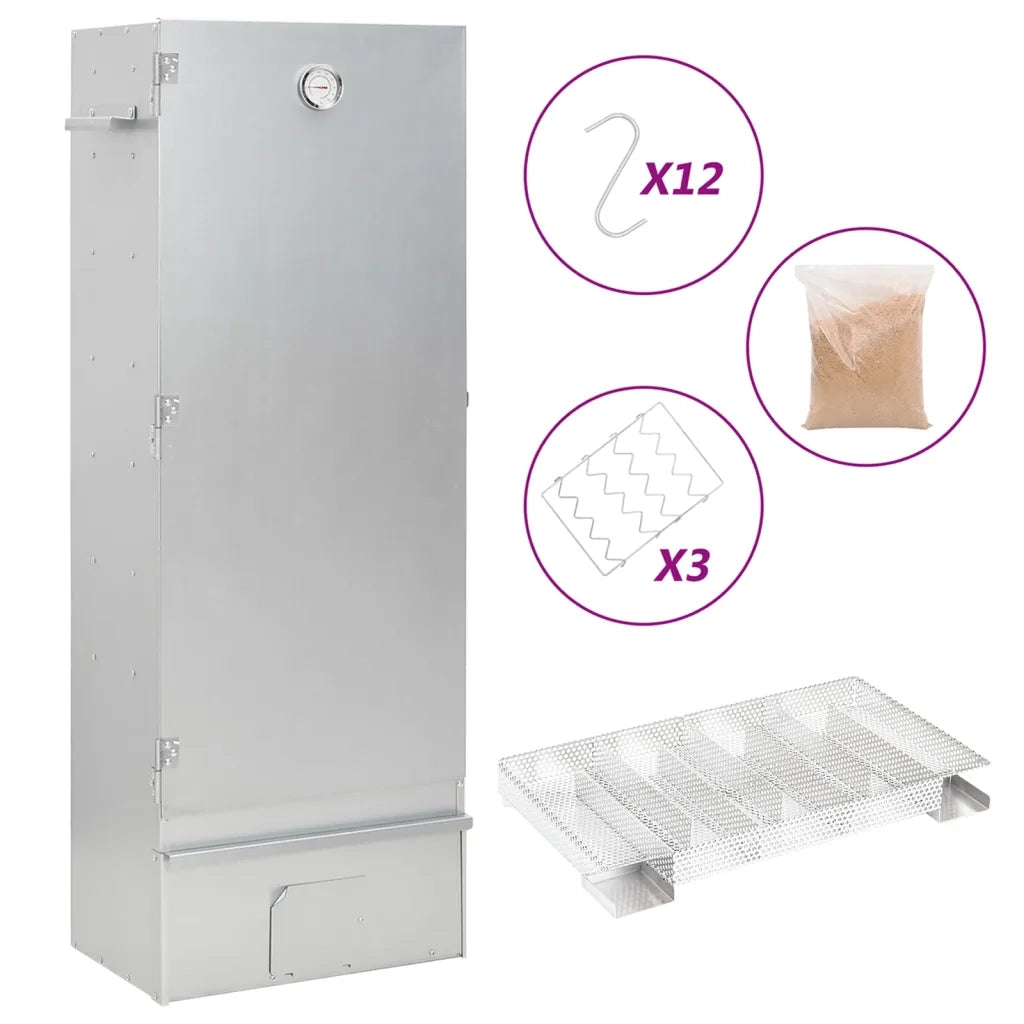 Forno Affumicatore BBQ Generatore Fumo Freddo Acciaio Zincatocod mxl 131686
