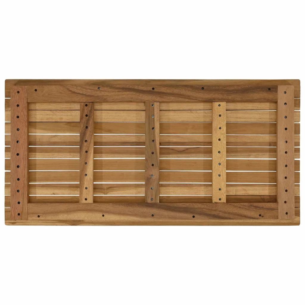 Piano del tavolo 90 x 45 x 3,5 cm Rettangolare Naturale 42033156