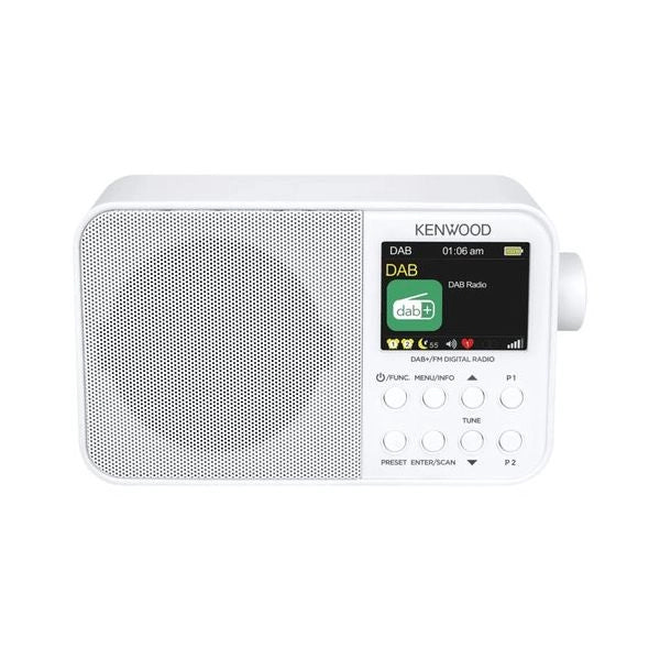 Kenwood cr-m30dab-w radio portatile digitale bianco - 0019048235558
