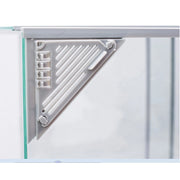 AQL High Terrarium - terrario in vetro a sviluppo verticale Dimensioni: cm45x45x90h