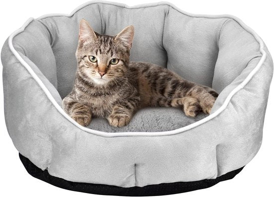 Letto per Piccoli Animali, Cuscino per Piccoli Animali, Sedia per Piccoli Animali, Dimensioni 46 * 46 * 23cm, Colore Grigio