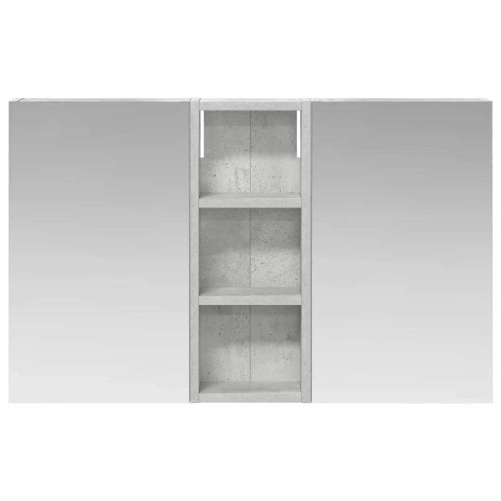 Set di Armadi da Bagno con lo scaffale 3 pcs 80 x 10,5 x 50 cm