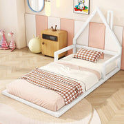 Letto a castello per bambini - Xylo - 90x200 cm - Pin massif bianco