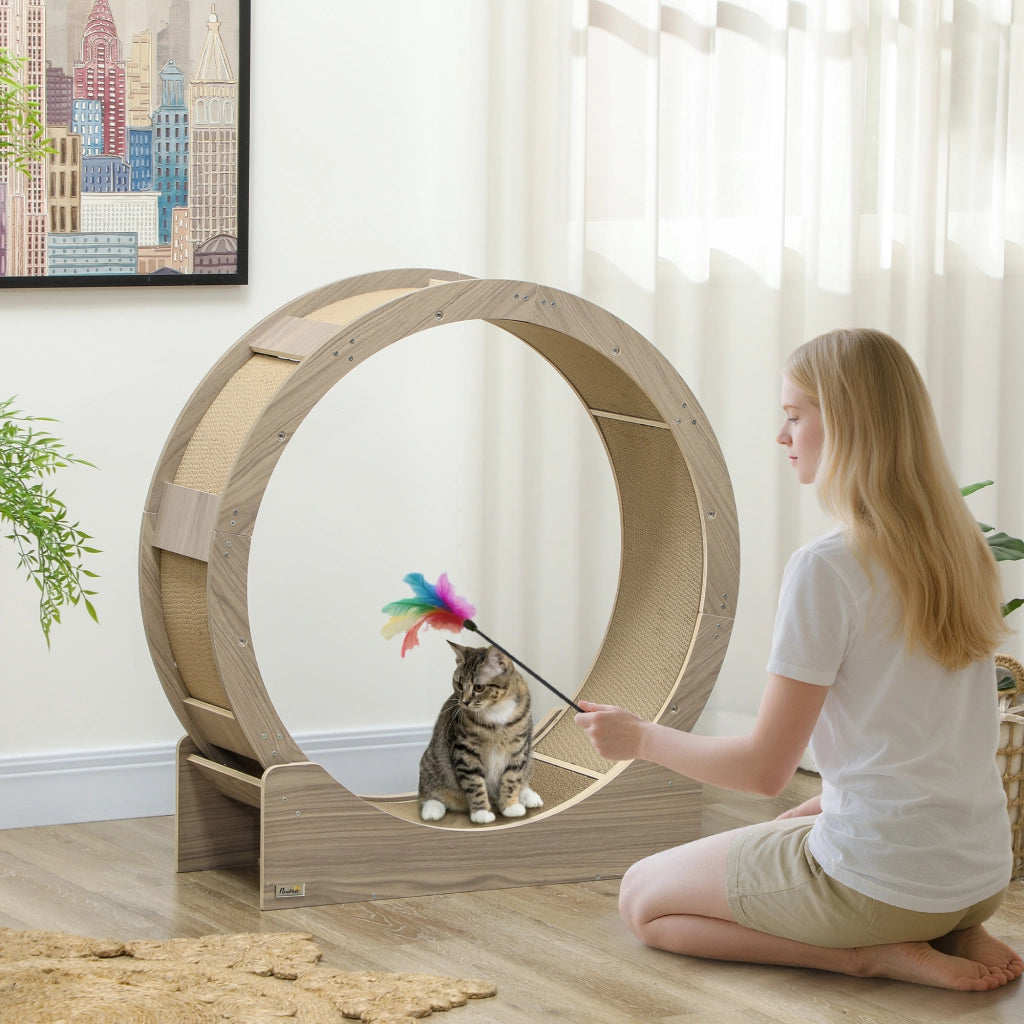 Ruota per Gatti ¨C Zephmum ¨C 91 cm Marrone