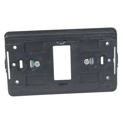 SUPPORTO FRUTTI VENUS MARLANVIL - PC NERO POSTI 1- 25 pezzi
