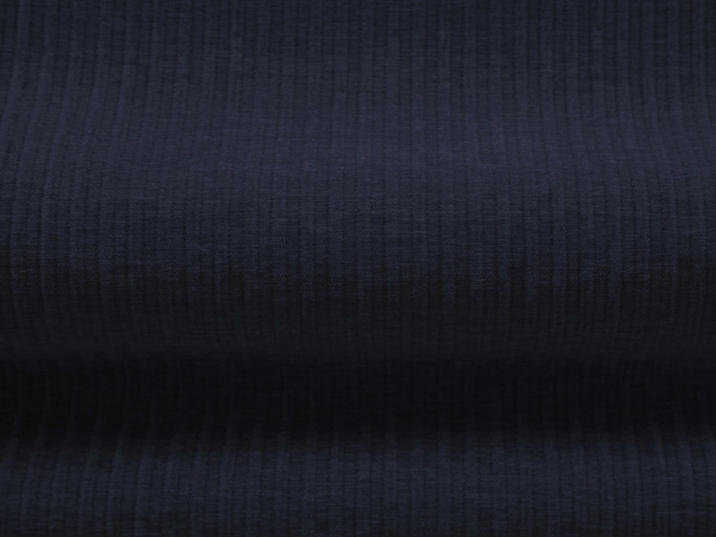 Cosmopolitan Design - Divano sinistro "Arendal" 4 posti in ciniglia con effetto a coste blu reale 