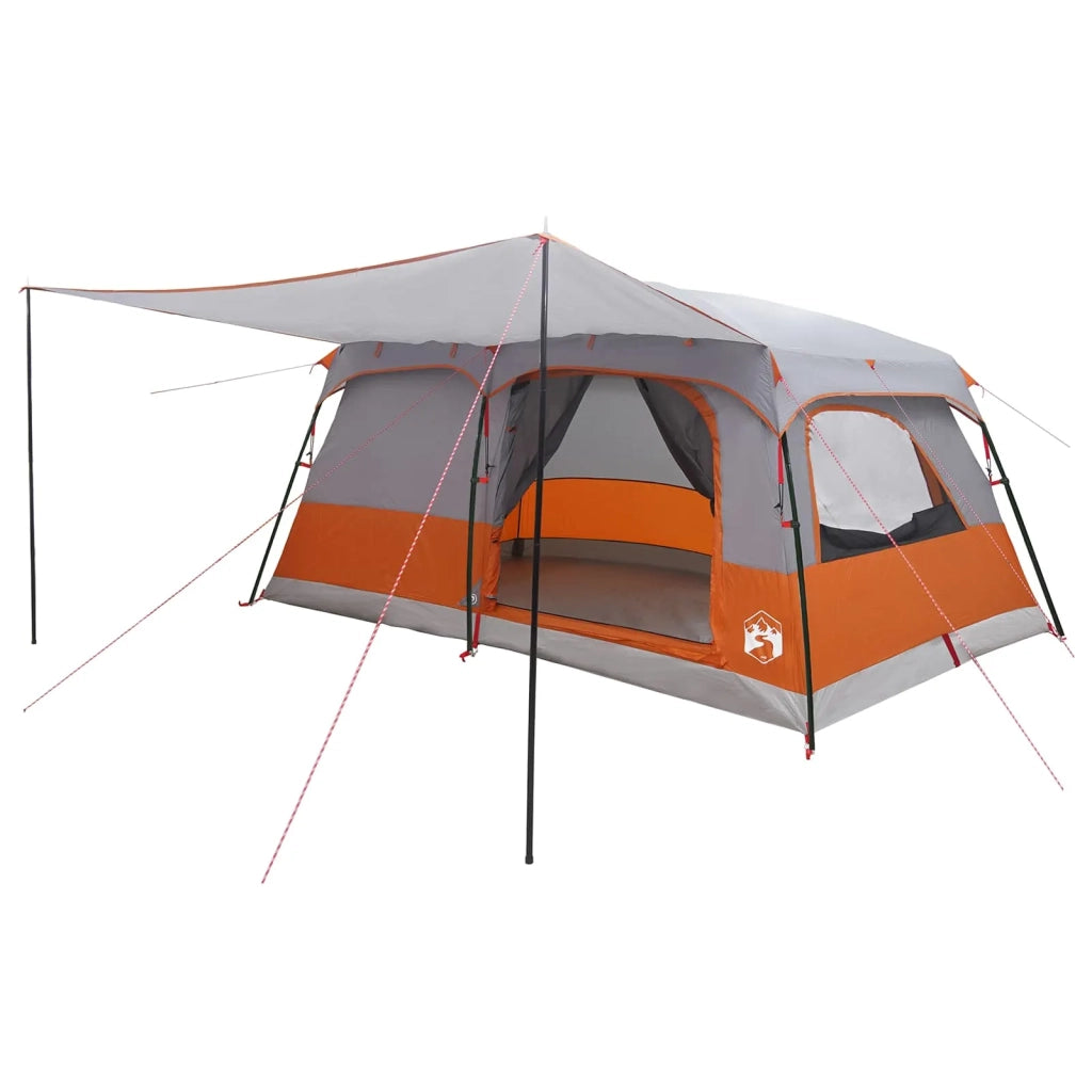 Tenda Familiare con tetto Grigio e arancione 500 x 400 x 230 cm 42028503