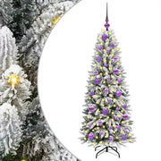 Albero di Natale | Decorazioni natalizie artificiale con 150 LED Bianco 120 cm