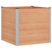 Letto rialzato da giardino Marrone 100 x 100 x 91 cm