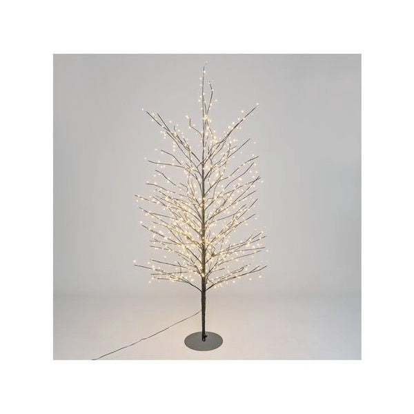 Albero natale lotti 76235 tiglio con 784 microled  marrone