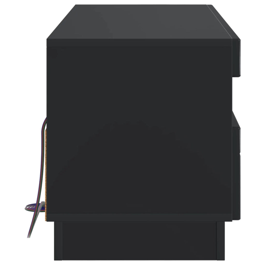 Mobile TV LED Nero Legno ingegnerizzato 897436