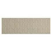 Tappeto da Cucina Lavabile-Tappetino da Cucina Foglie 60x180 cm in Velluto