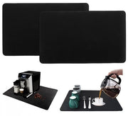 Afdruipmat per caffè - 2 pezzi - 40x60 cm - Afdruipmat - Afdruiprekken - Assorbe rapidamente - Mat di asciugatura