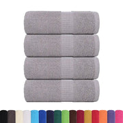 Asciugamani per ospiti FROGN 4 pz Grigio 30x50 cm 360 g/m² 136828