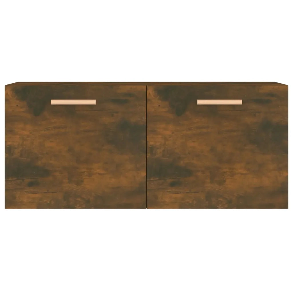 Armadietto a Muro Rovere Fumo 80x35x36,5cm in Legno Multistrato cod mxl 32917