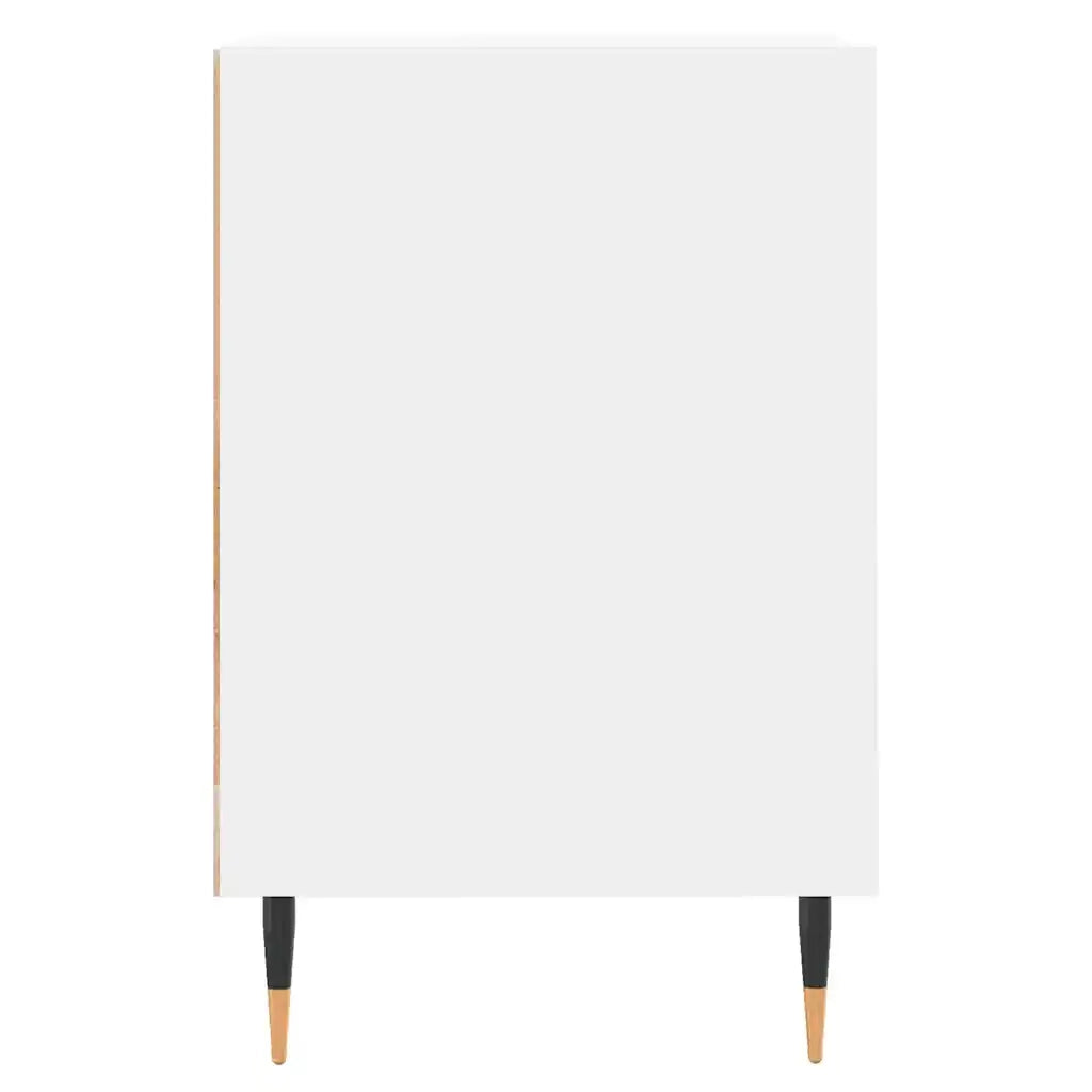 Mobile Porta TV Bianco 100x35x55 cm in Legno Multistrato 831308