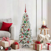 Albero di Natale artificiale con 150 LED Bianco 120 cm 3396029