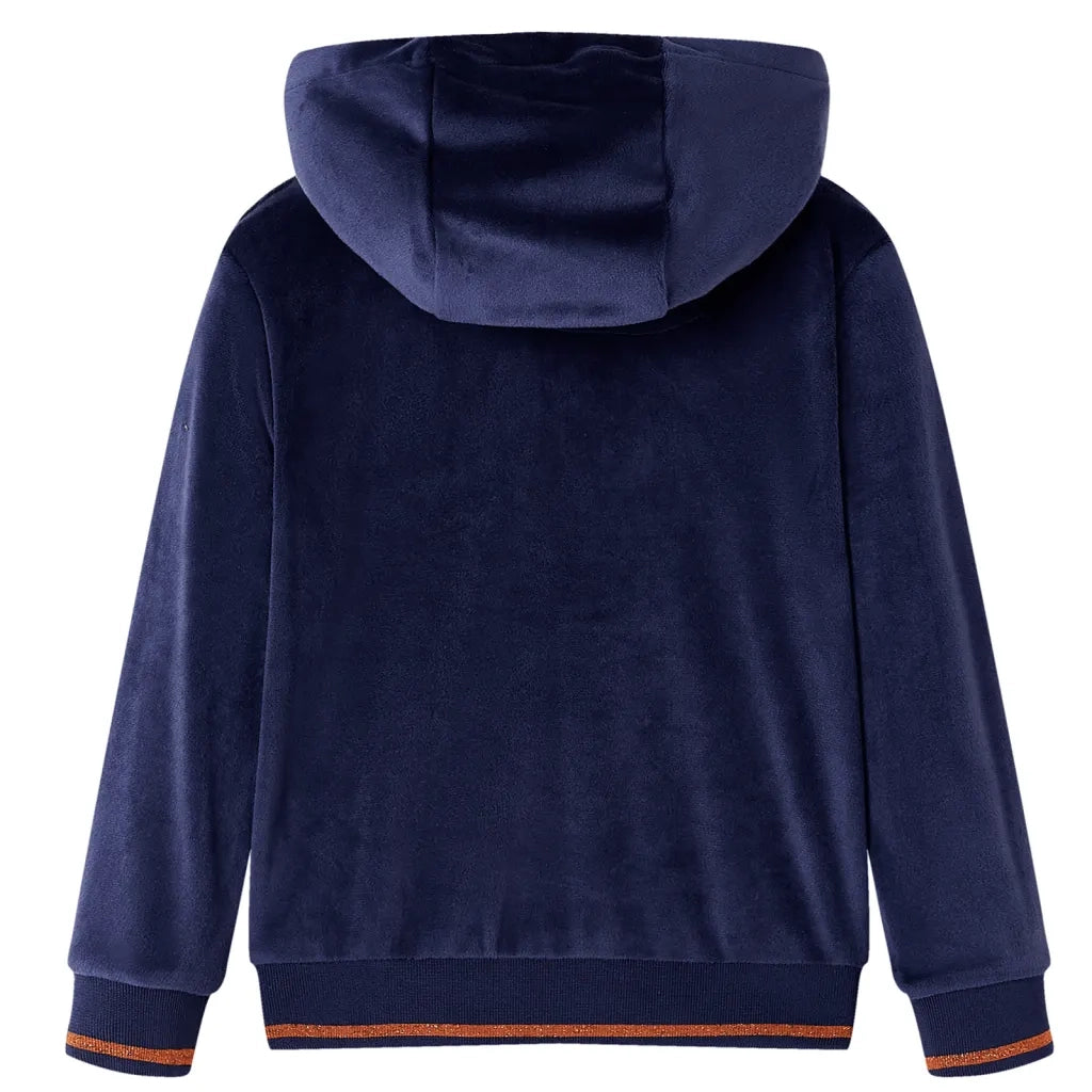Giacca con Cappuccio da Bambina Blu Marino 92 CFW6665607
