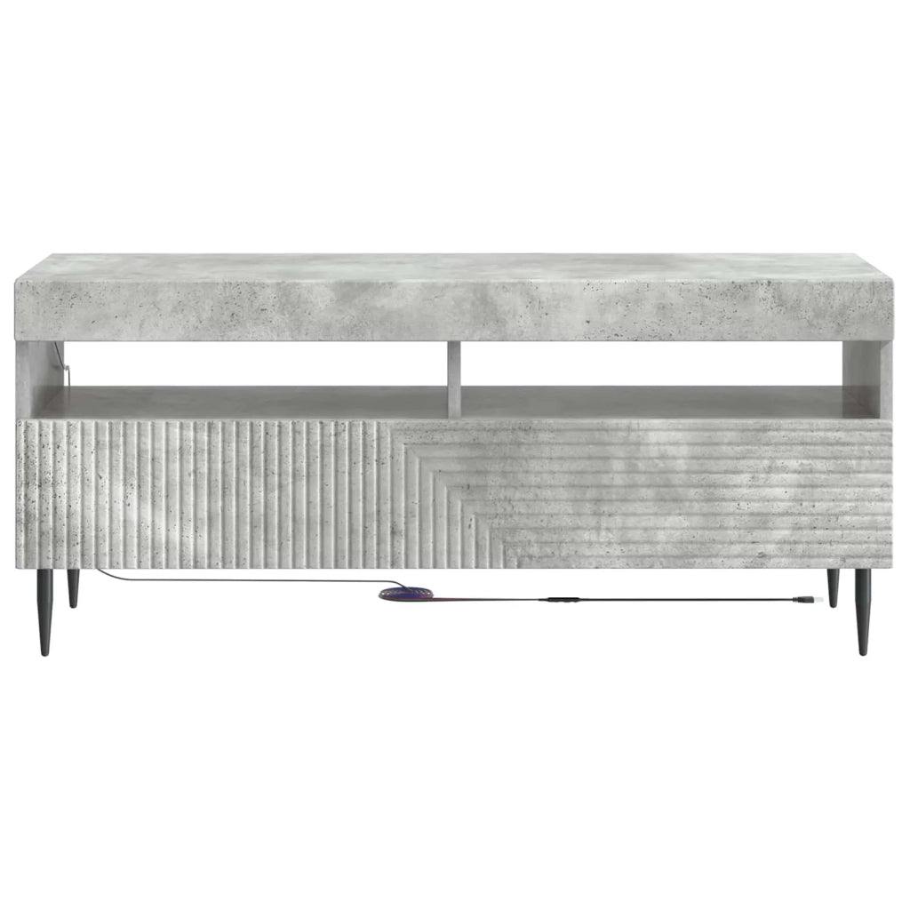 Mobile TV LED Grigio Cemento Legno ingegnerizzato 896988