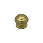 Pomolo fisso per porta SAGUATTI 178/70FB in alluminio oro satinato