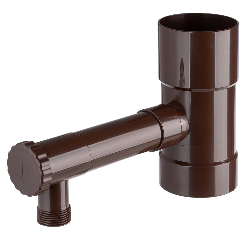 Collettore di acqua piovana KADAX con valvola di scarico da 80 mm