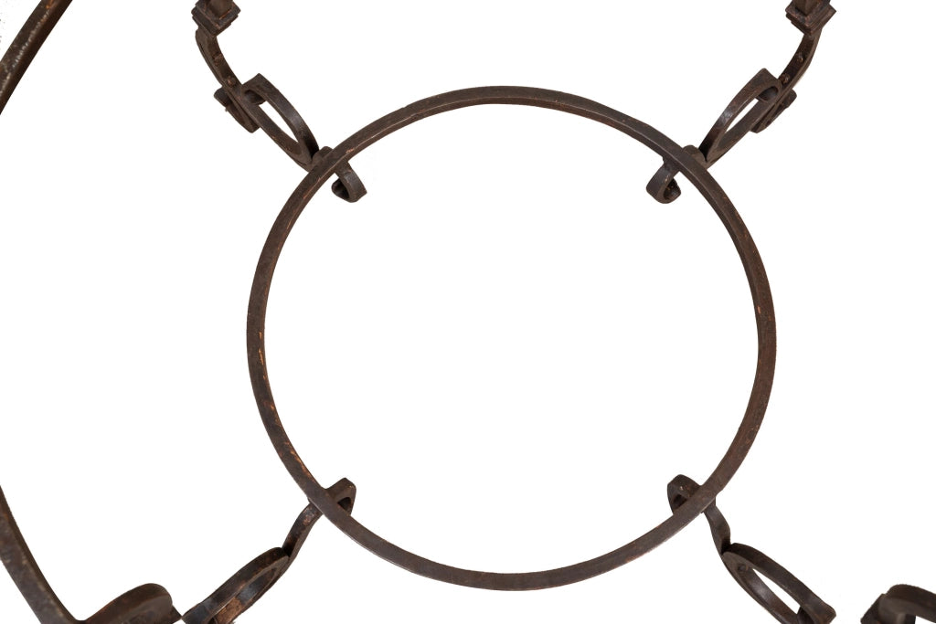 Biscottini Base per Tavolo in ferro L100xPR100xH46 cm Molto robusta resistente Offerta