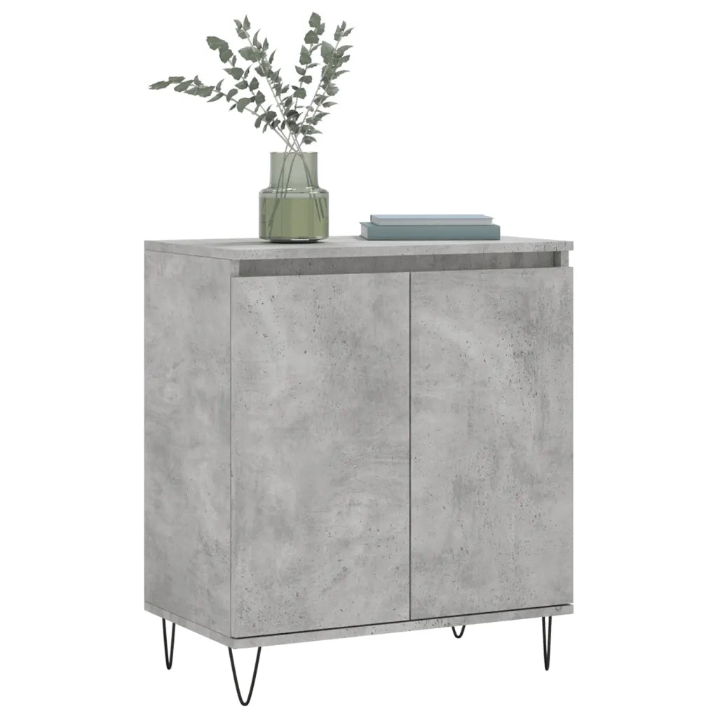 Credenza Grigio Cemento 60x35x70 cm in Legno Multistrato 827160
