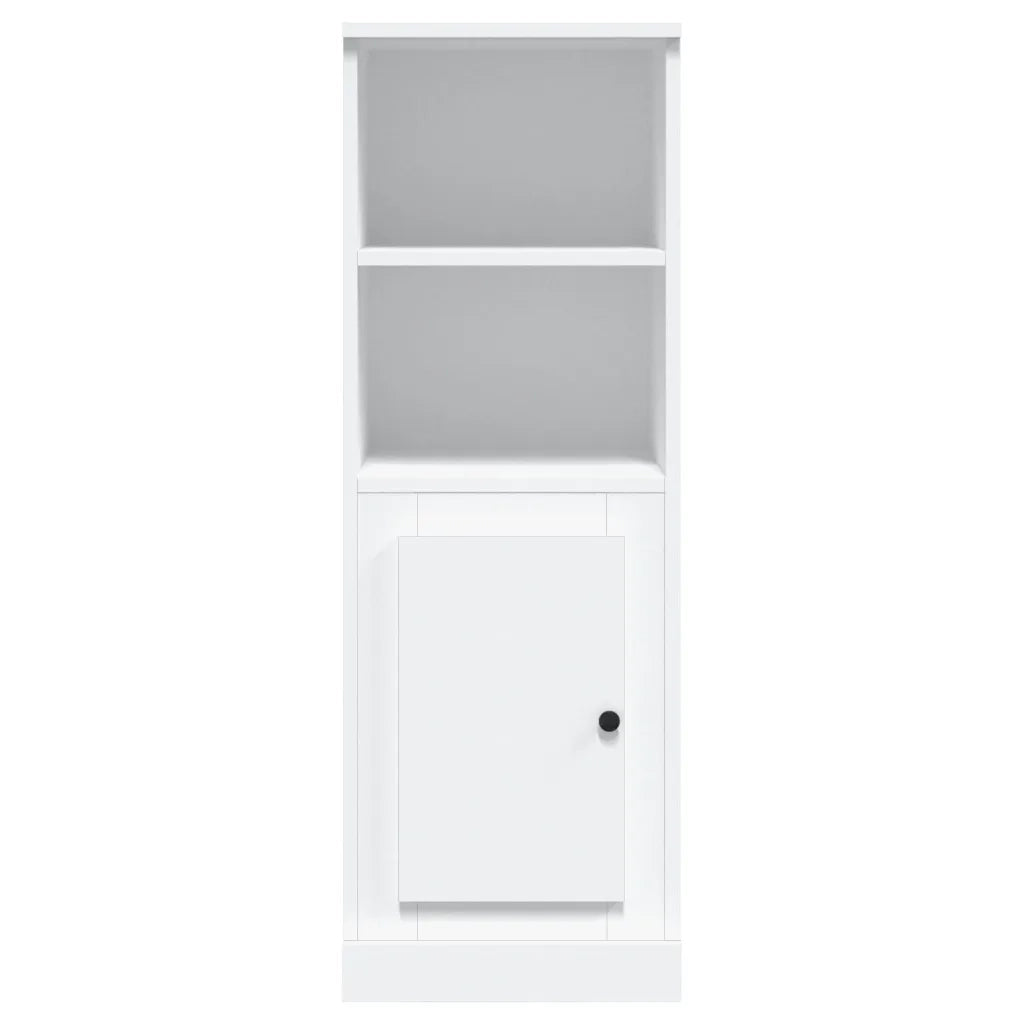 Credenza Bianca 36x35,5x103,5 cm in Legno Multistrato 816320