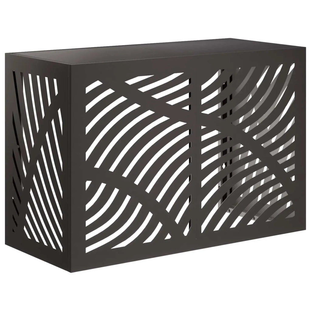 Copertura per condizionatore d'aria Nero 90 x 40 x 60 cm 8014094